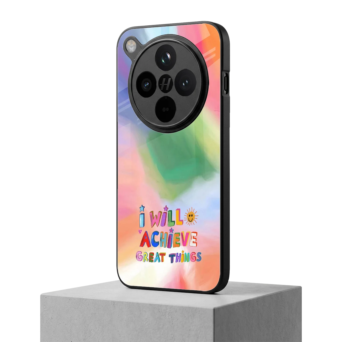 Goal Setter oppo find x8 mobile cover | shockproof glass phone case