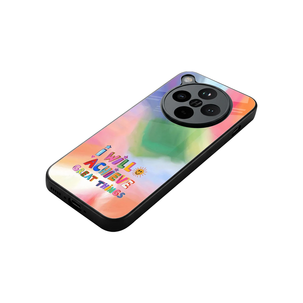 Goal Setter stylish phone case for oppo find x8 | glossy glass and slim fit