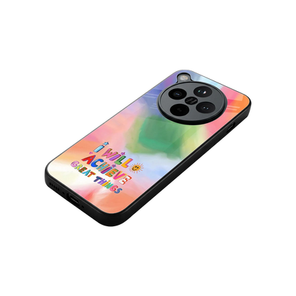 Goal Setter stylish phone case for oppo find x8 | glossy glass and slim fit