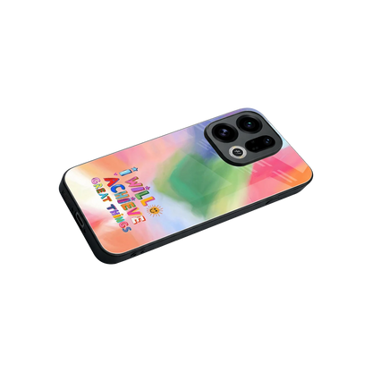 Goal Setter stylish phone case for oppo find x9 | glossy glass and slim fit