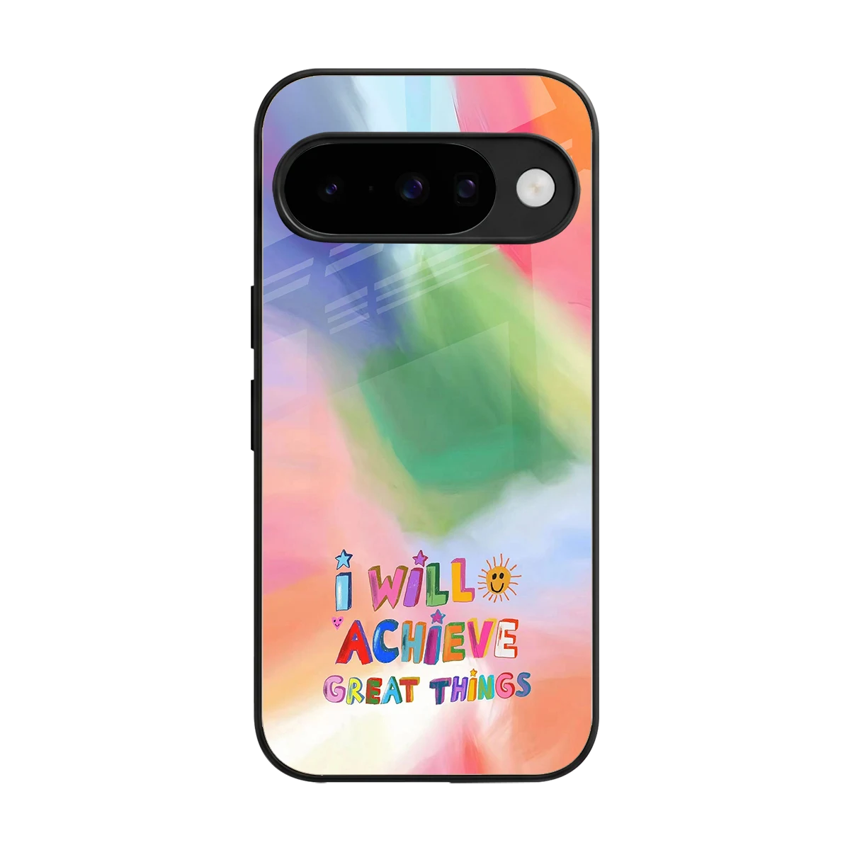 Goal Setter back phone cover | glass case for google pixel 10
