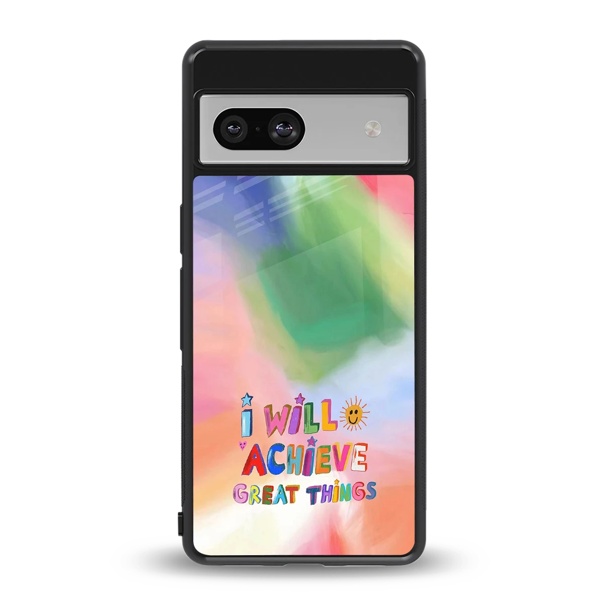 Goal Setter back phone cover | glass case for google pixel 7