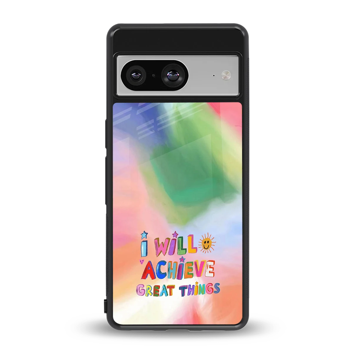 Goal Setter back phone cover | glass case for google pixel 8
