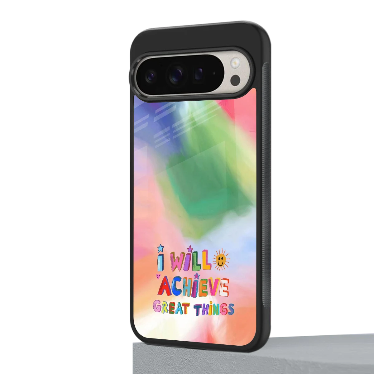 Goal Setter google pixel 9 pro mobile cover | shockproof glass phone case
