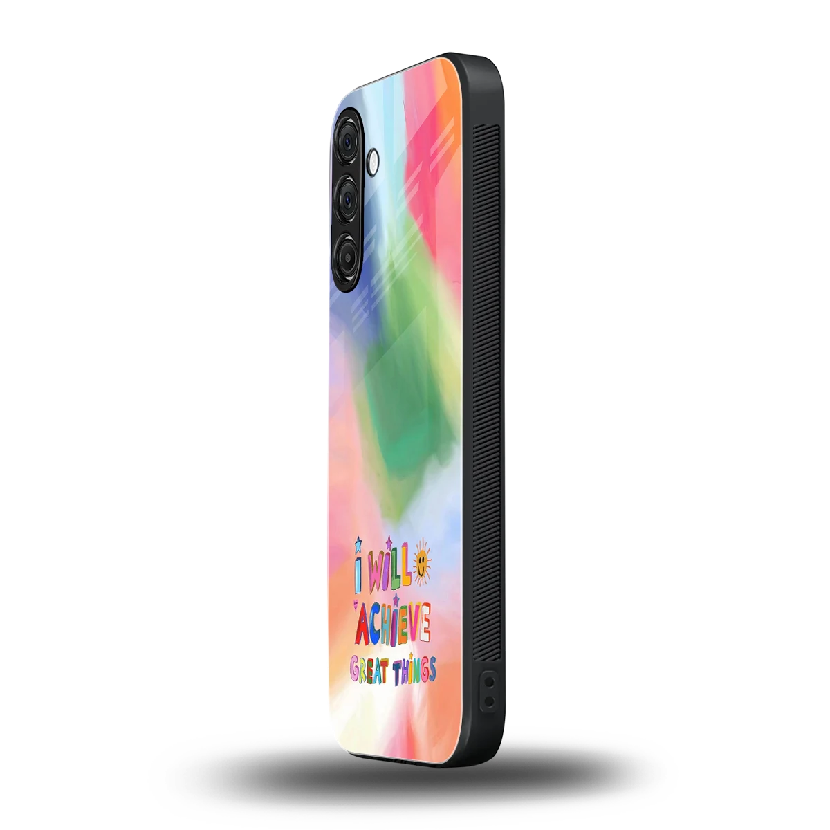 Goal Setter samsung galaxy m35 5g mobile cover | shockproof glass phone case