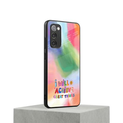 Goal Setter samsung galaxy s20 fe mobile cover | shockproof glass phone case