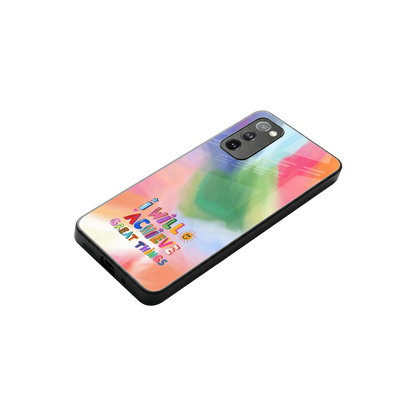 Goal Setter stylish phone case for samsung galaxy s20 fe | glossy glass and slim fit