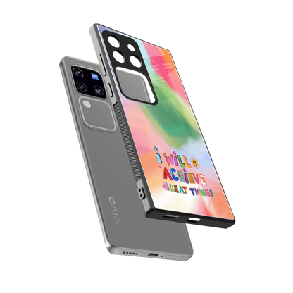 Goal Setter sleekvivo v30 pro cover with tempered glass back and TPU edges