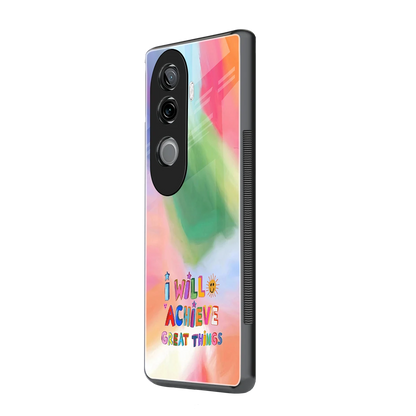Goal Setter vivo v40e mobile cover | shockproof glass phone case