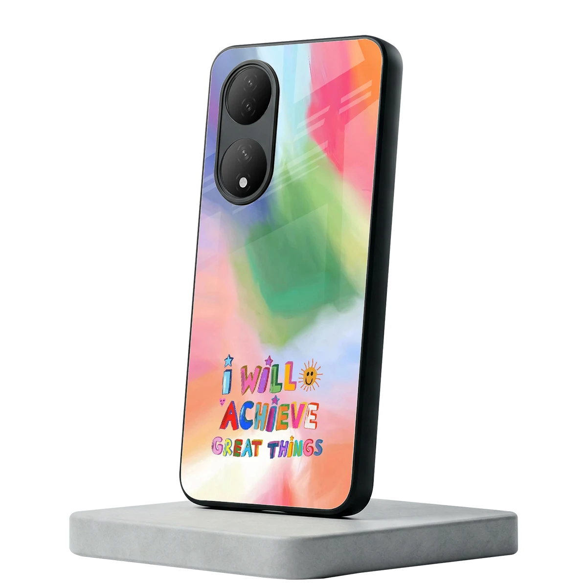 Goal Setter Vivo-y100 mobile cover | shockproof glass phone case