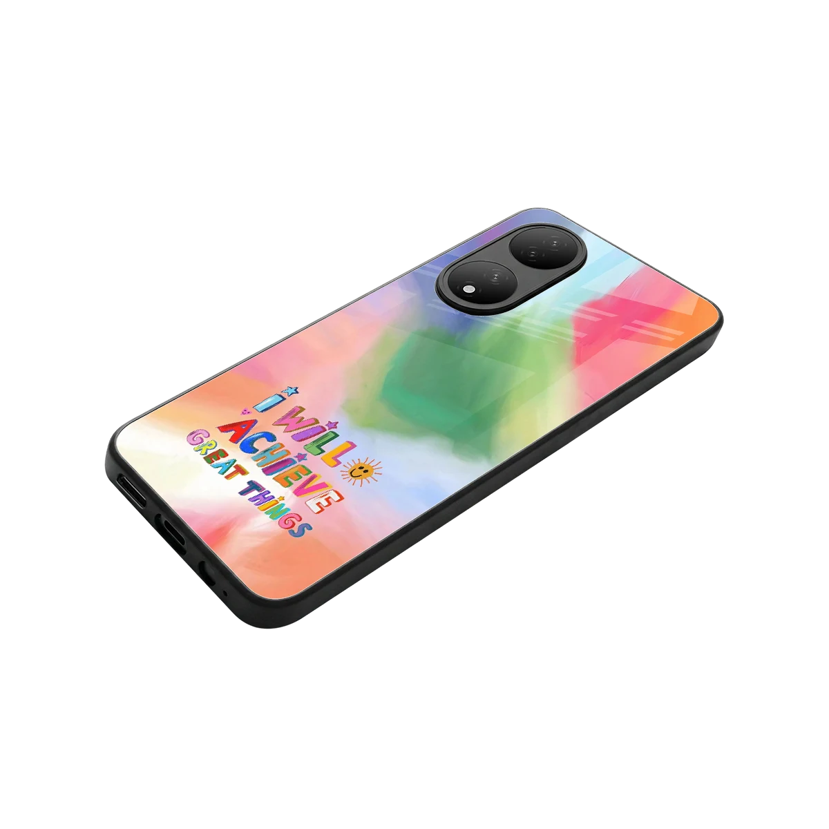 Goal Setter stylish phone case for Vivo-y100 | glossy glass and slim fit