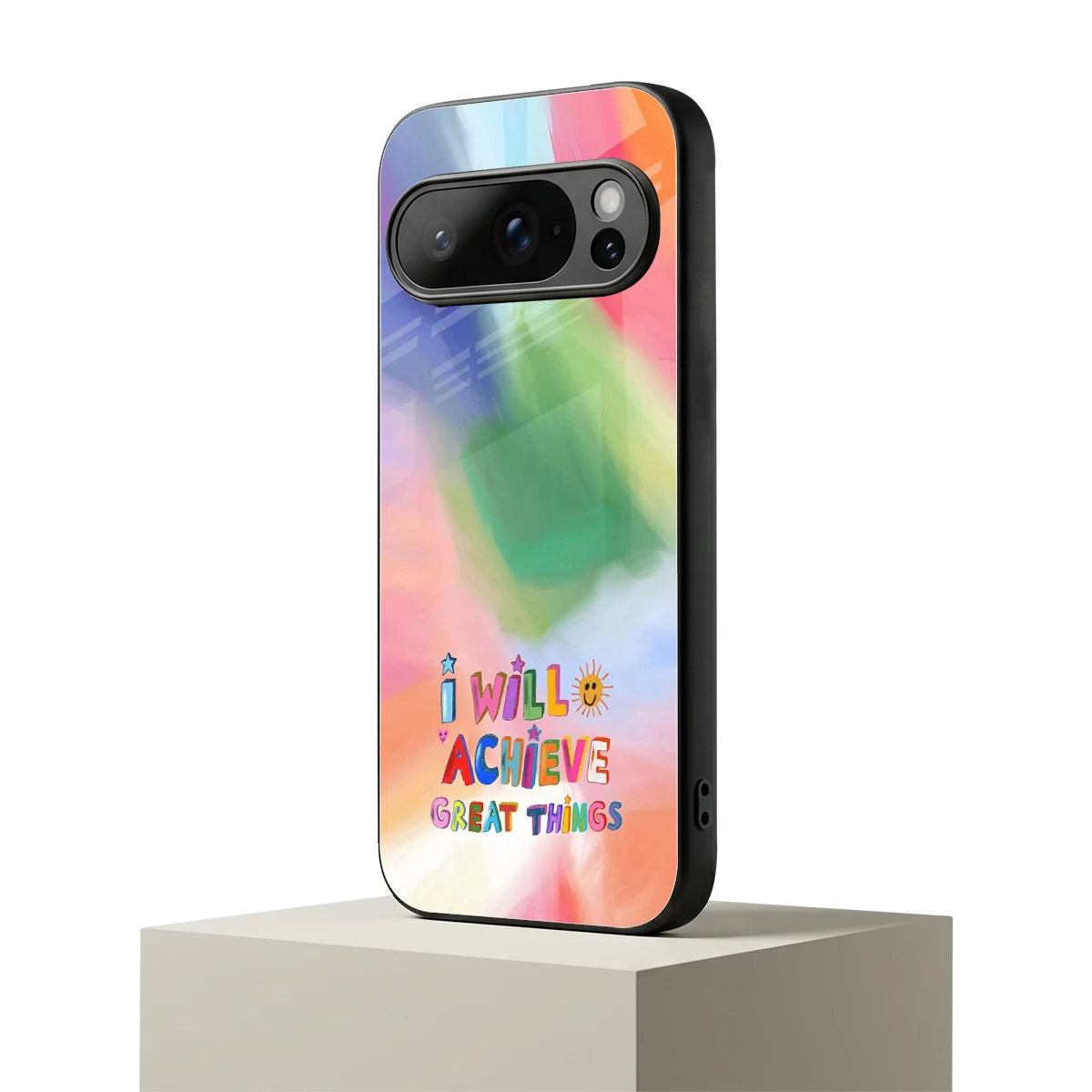 Goal Setter google pixel 10 pro mobile cover | shockproof glass phone case