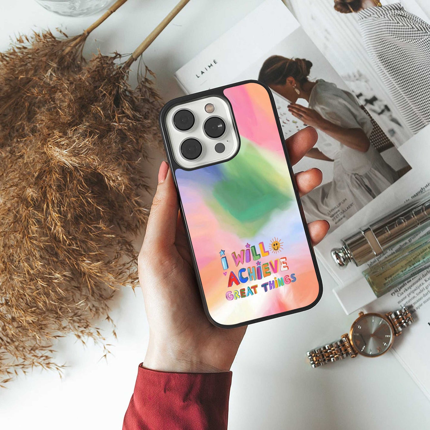 Goal Setter Phone Case for Iphone 16 | Glass Case