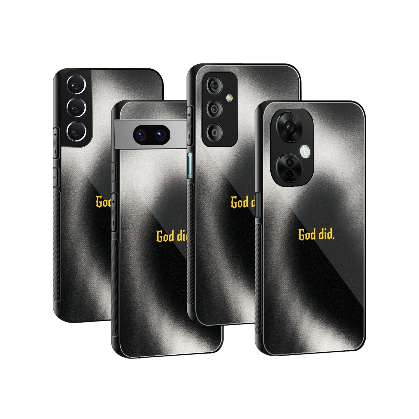 Stylish Glass Back Case for All Smartphones iPhone, Samsung, OnePlus, Pixel, Redmi, Oppo, Vivo, Motorola