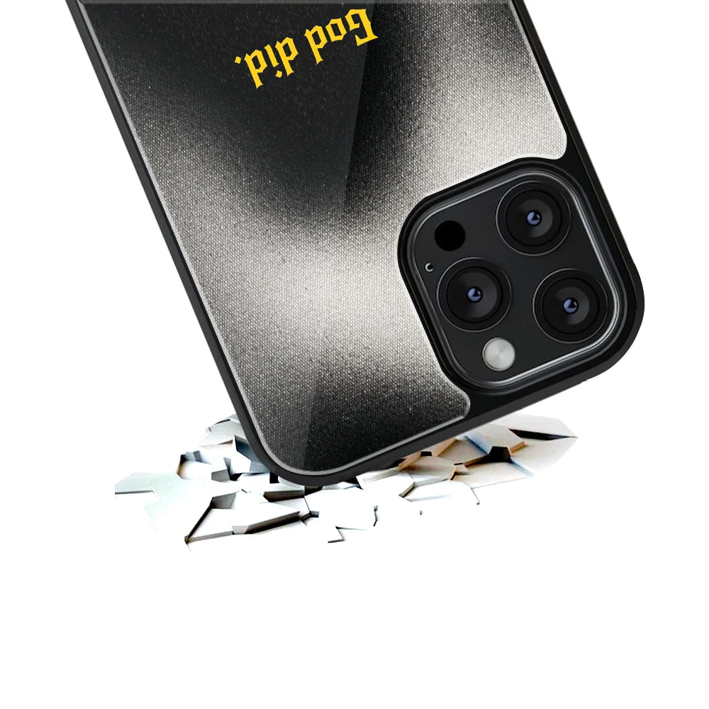 Durable Glass Back Mobile Case for iPhone, Samsung, OnePlus, Google Pixel, Redmi, Vivo, Oppo