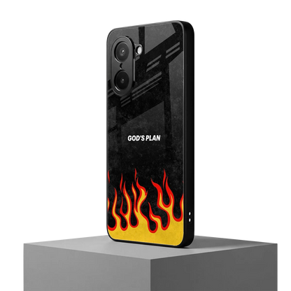 Gods Plan oneplus nord ce5 5g mobile cover | shockproof glass phone case