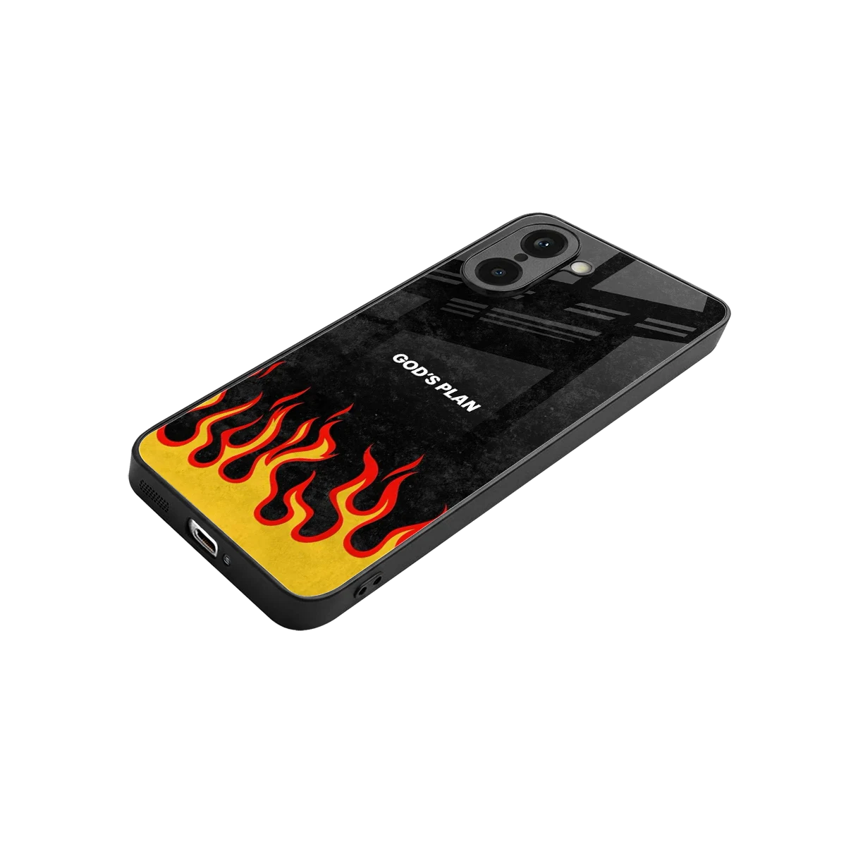 Gods Plan stylish phone case for oneplus nord ce5 5g | glossy glass and slim fit