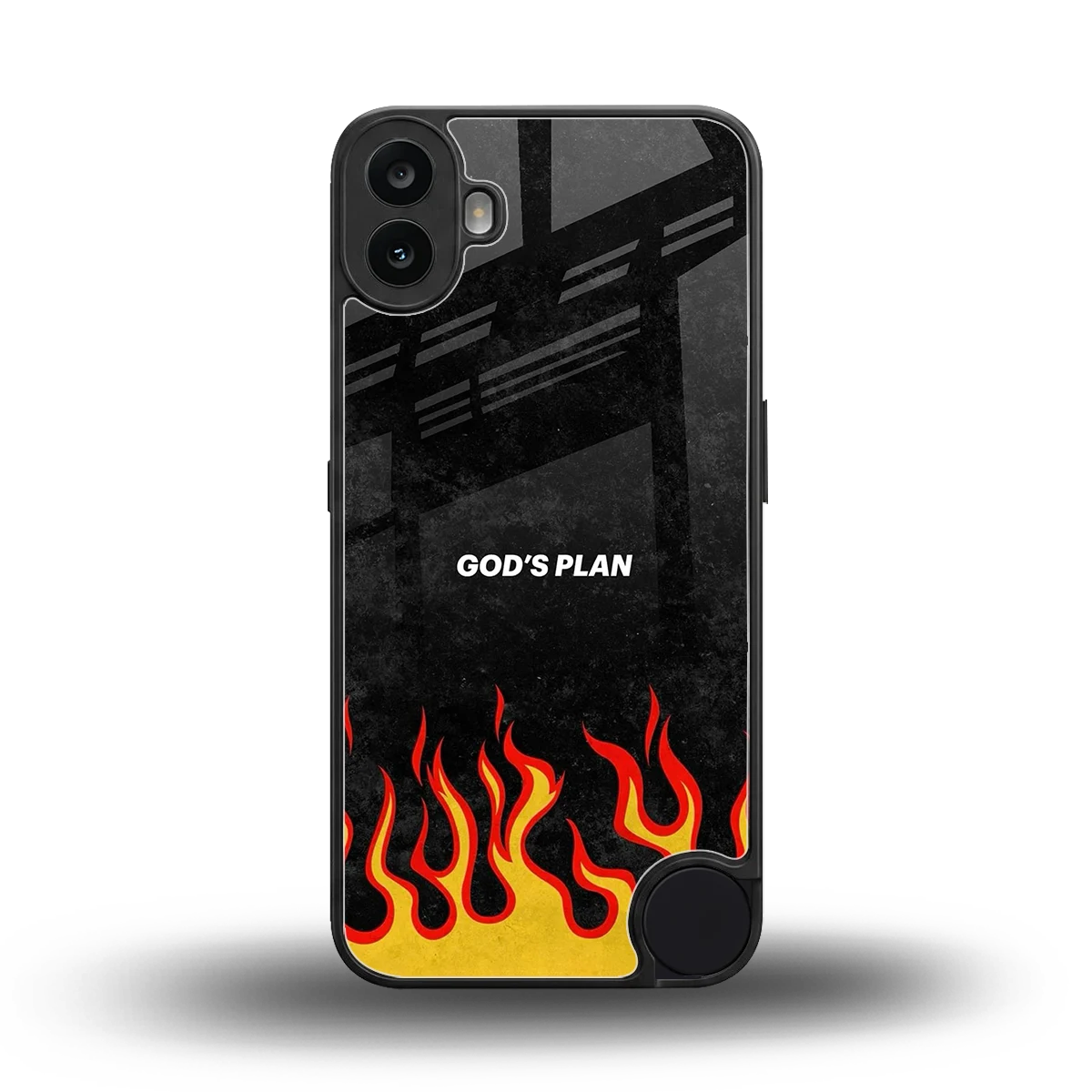 Gods Plan back phone cover | glass case for cmf nothing phone 1