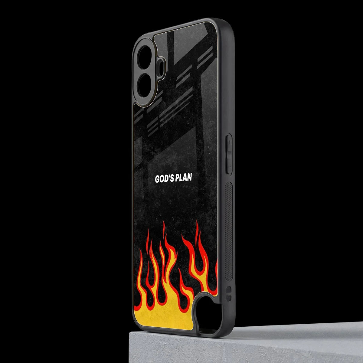 Gods Plan cmf nothing phone 1 mobile cover | shockproof glass phone case