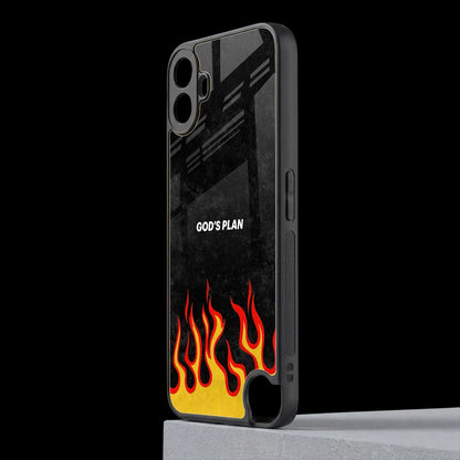 Gods Plan cmf nothing phone 1 mobile cover | shockproof glass phone case
