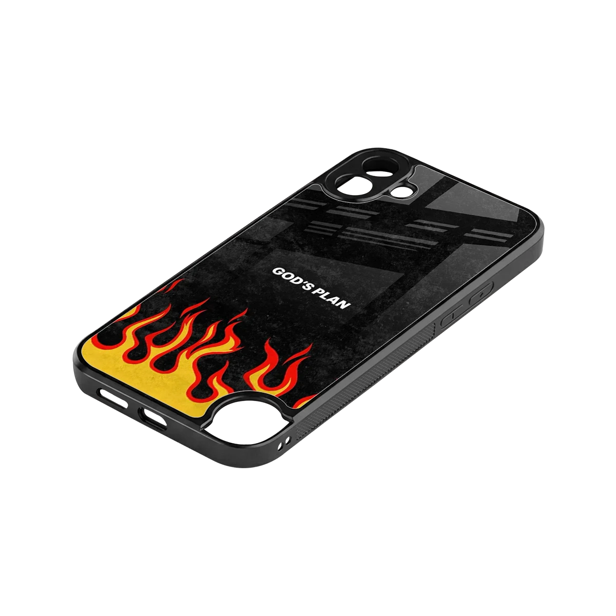 Gods Plan stylish phone case for cmf nothing phone 1 | glossy glass and slim fit