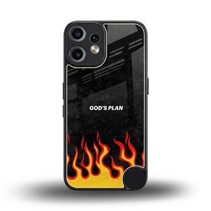Gods Plan back phone cover | glass case for cmf nothing phone 2 pro