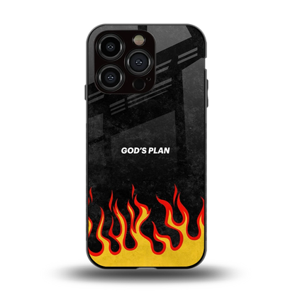 Gods Plan back phone cover | glass case for iphone 13 pro