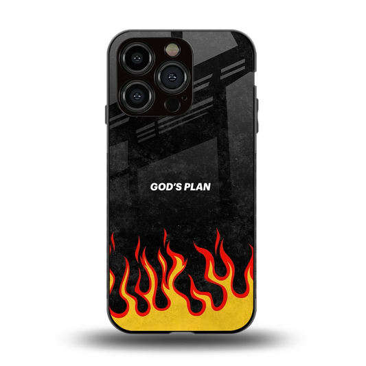 Gods Plan back phone cover | glass case for iphone 13 pro