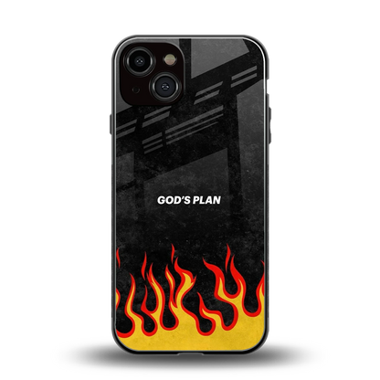 Gods Plan back phone cover | glass case for iphone 13