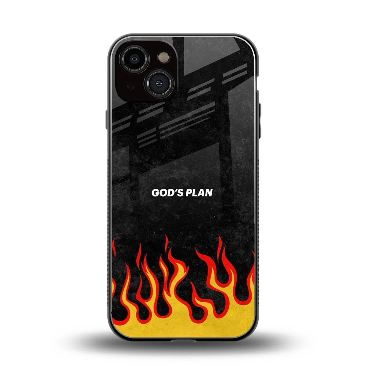 Gods Plan back phone cover | glass case for iphone 14