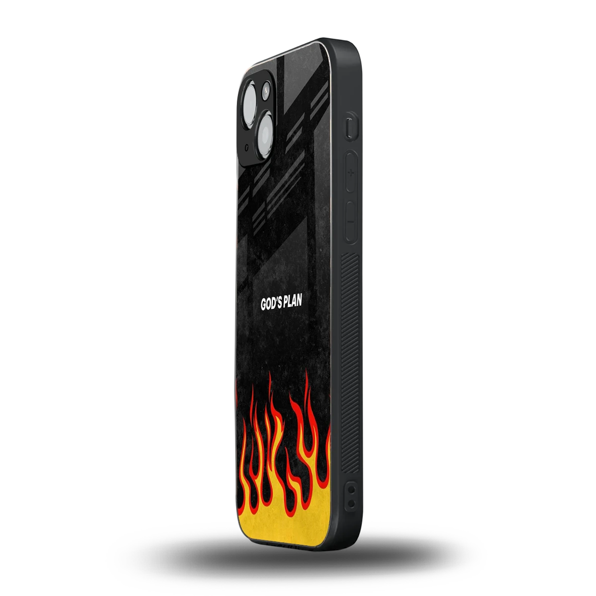 Gods Plan iphone 15 mobile cover | shockproof glass phone case