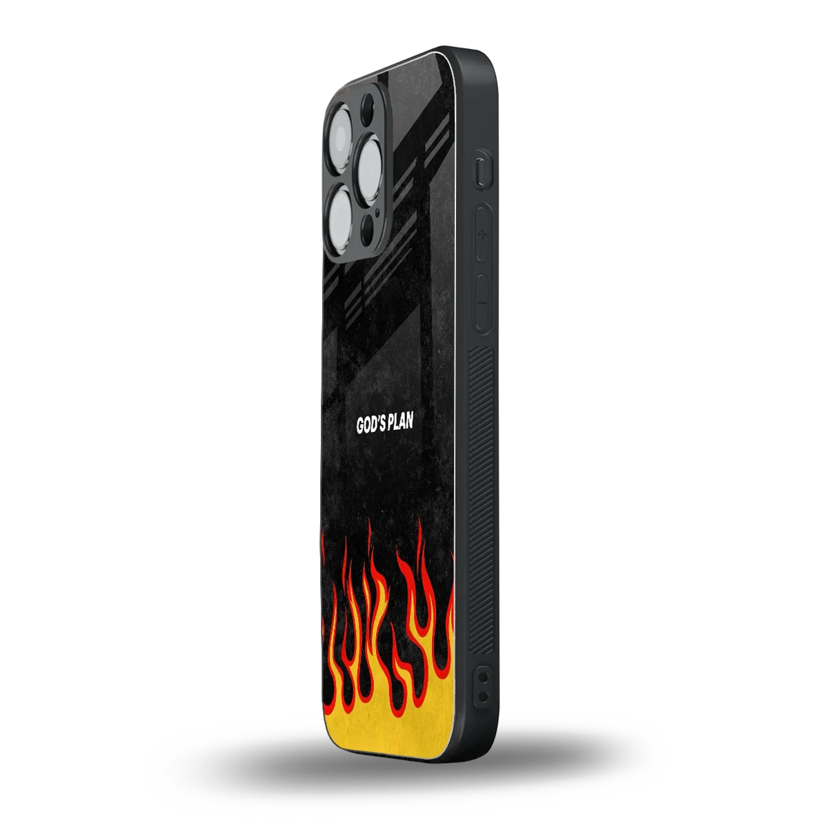 Gods Plan iphone 16 pro max mobile cover | shockproof glass phone case