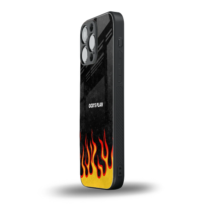 Gods Plan iphone 16 pro max mobile cover | shockproof glass phone case