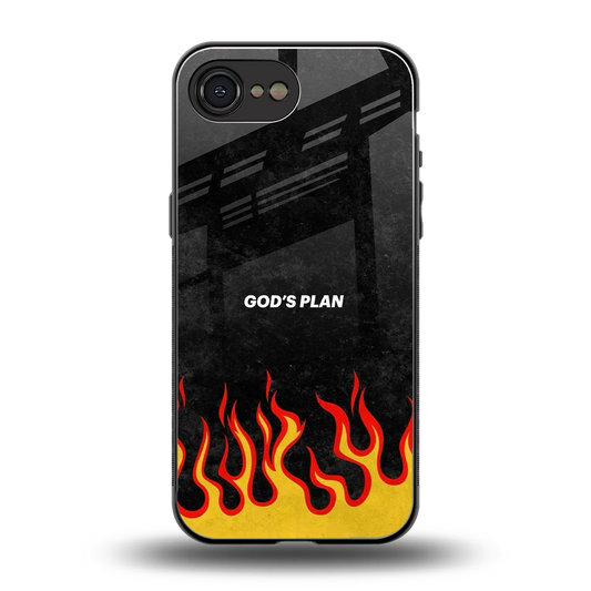 Gods Plan back phone cover | glass case for iphone 16e