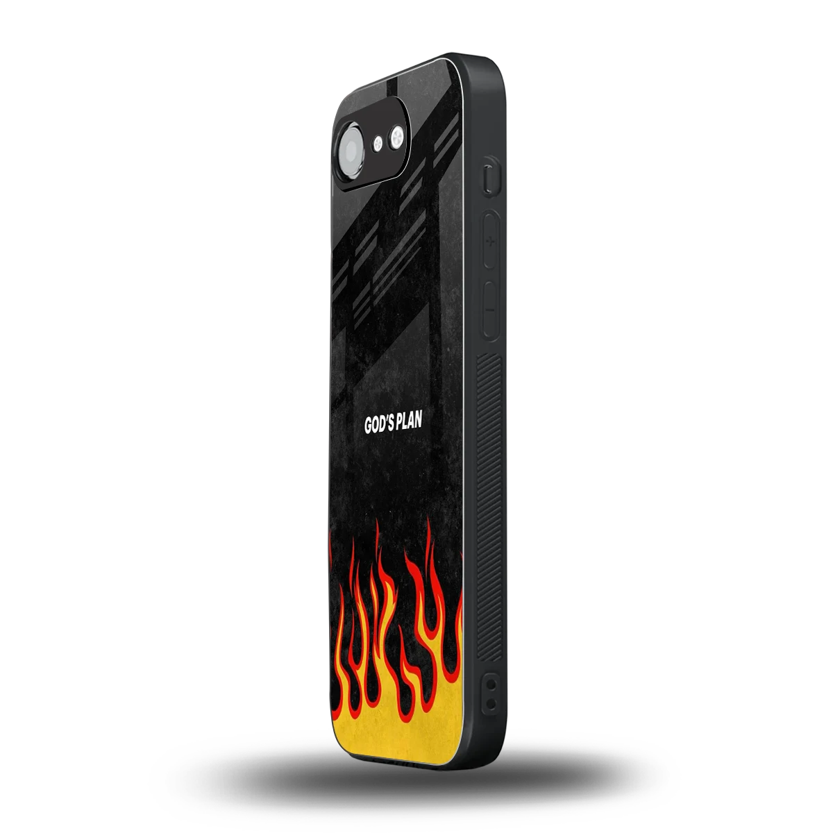 Gods Plan iphone 16e mobile cover | shockproof glass phone case