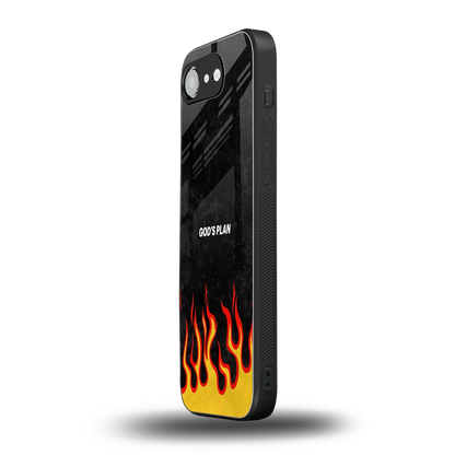 Gods Plan iphone 16e mobile cover | shockproof glass phone case