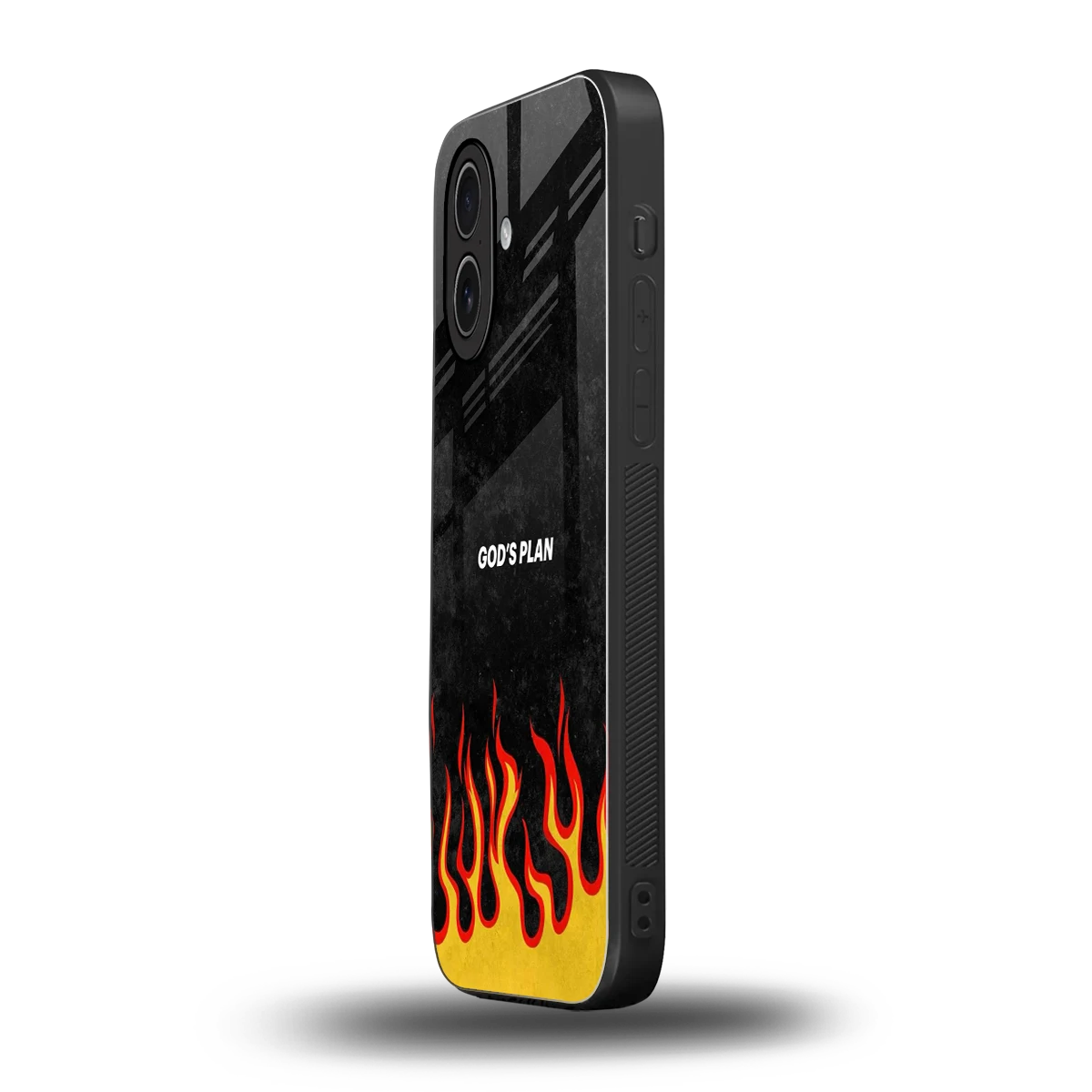 Gods Plan iphone 17 mobile cover | shockproof glass phone case