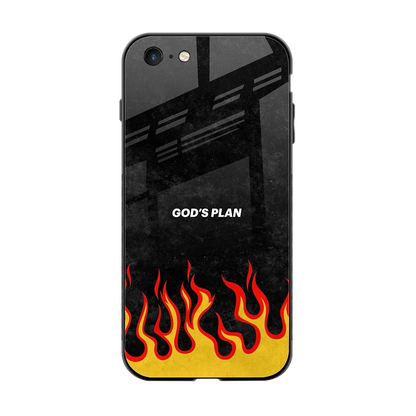 Gods Plan back phone cover | glass case for iphone 6s plus