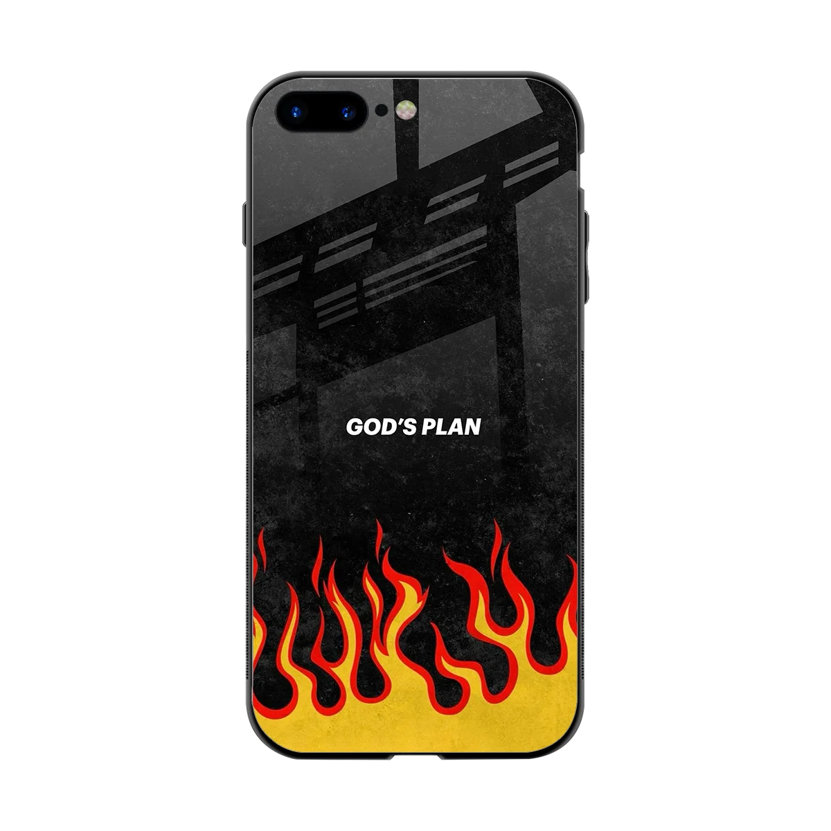 Gods Plan back phone cover | glass case for iphone 7 plus