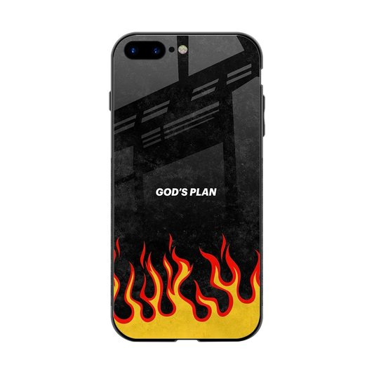 Gods Plan back phone cover | glass case for iphone 7 plus