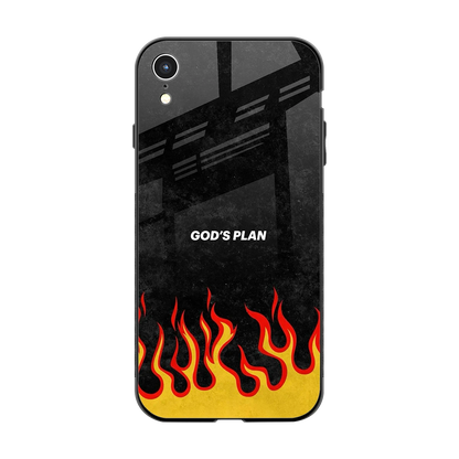 Gods Plan back phone cover | glass case for iphone xr