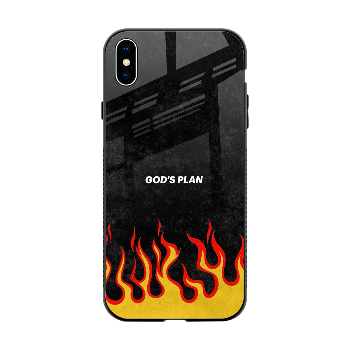 Gods Plan back phone cover | glass case for iphone xs max