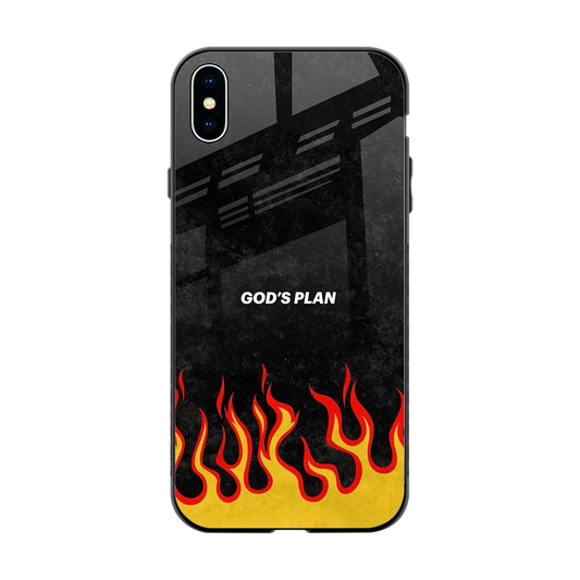 Gods Plan back phone cover | glass case for iphone xs max