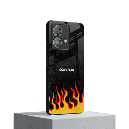 Gods Plan motorola edge 40 neo 5g mobile cover | shockproof glass phone case