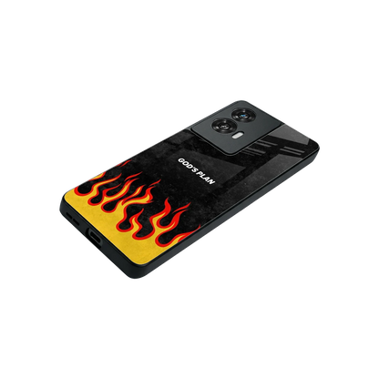 Gods Plan stylish phone case for motorola edge 50 fusion | glossy glass and slim fit