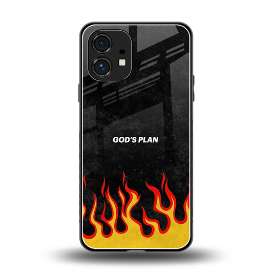 Gods Plan back phone cover | glass case for nothing phone 1