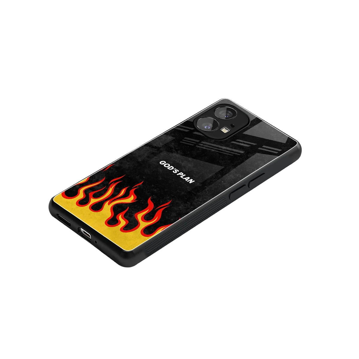 Gods Plan stylish phone case for nothing phone 1 | glossy glass and slim fit