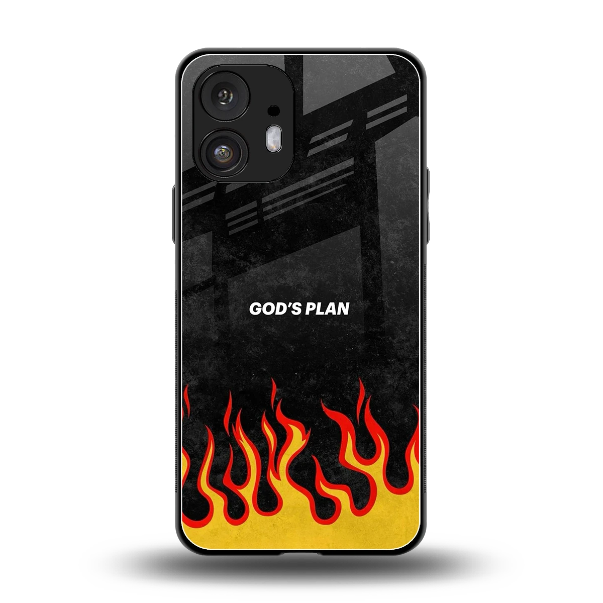 Gods Plan back phone cover | glass case for nothing phone 2