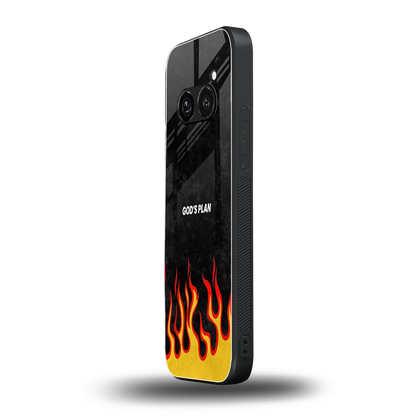 Gods Plan nothing phone 2a plus mobile cover | shockproof glass phone case