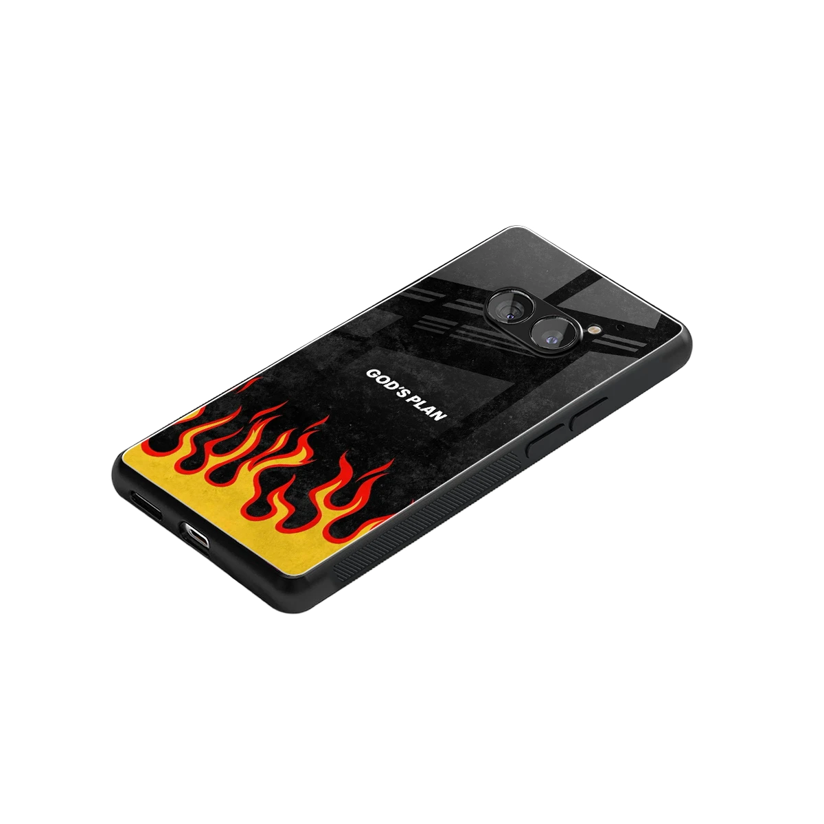 Gods Plan stylish phone case for nothing phone 2a | glossy glass and slim fit